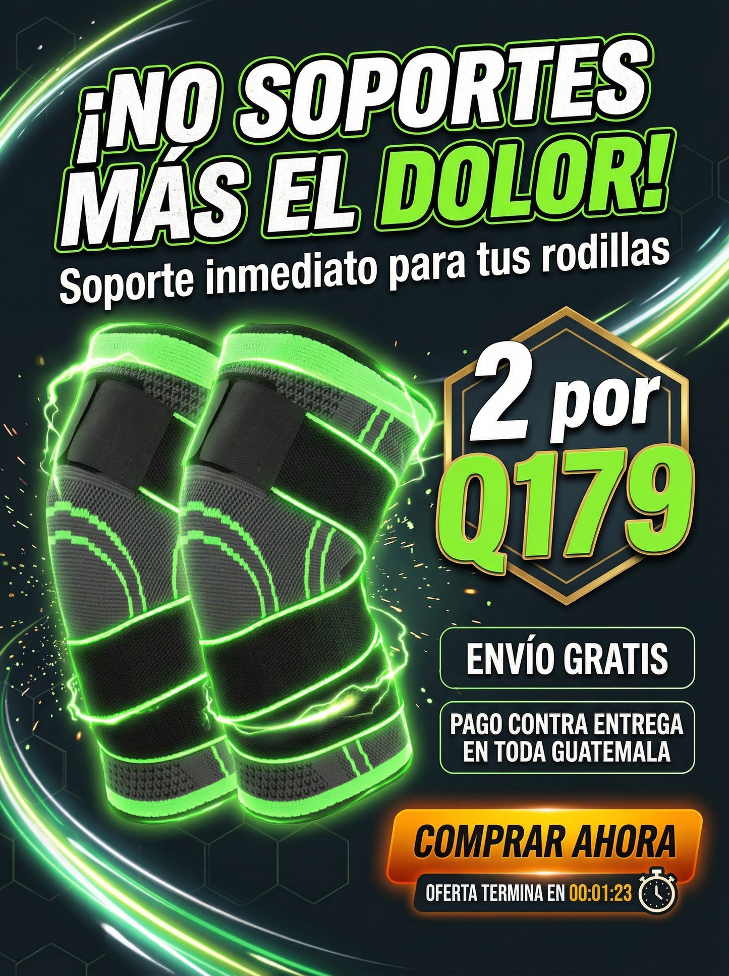 2X1 RODILLERAS DEPORTIVAS