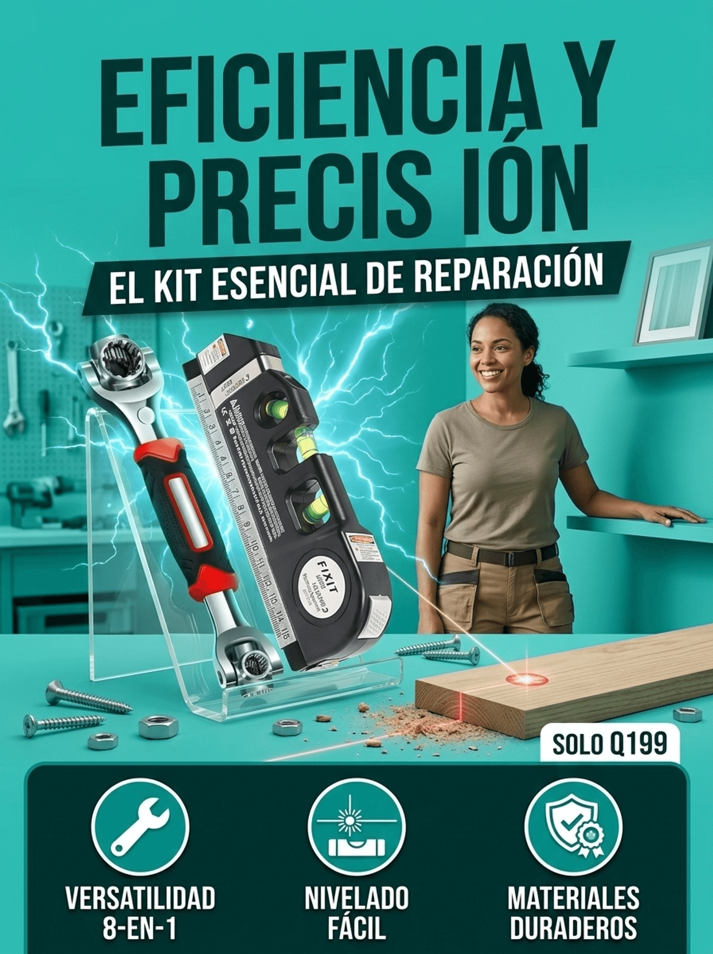 KIT herramientas para tu hogar